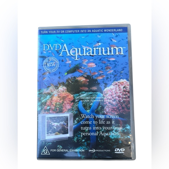 Other - Oreade Music: Aquarium-DVD (DVD) Turn Your Television Into An Aquarium